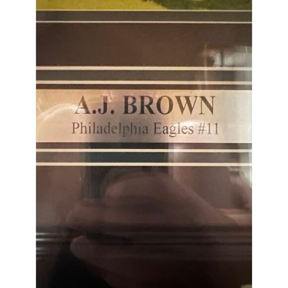 AJ Brown signed autographed Philadelphia Eagles 16x20 Photo Framed Beckett - Picture 5 of 5